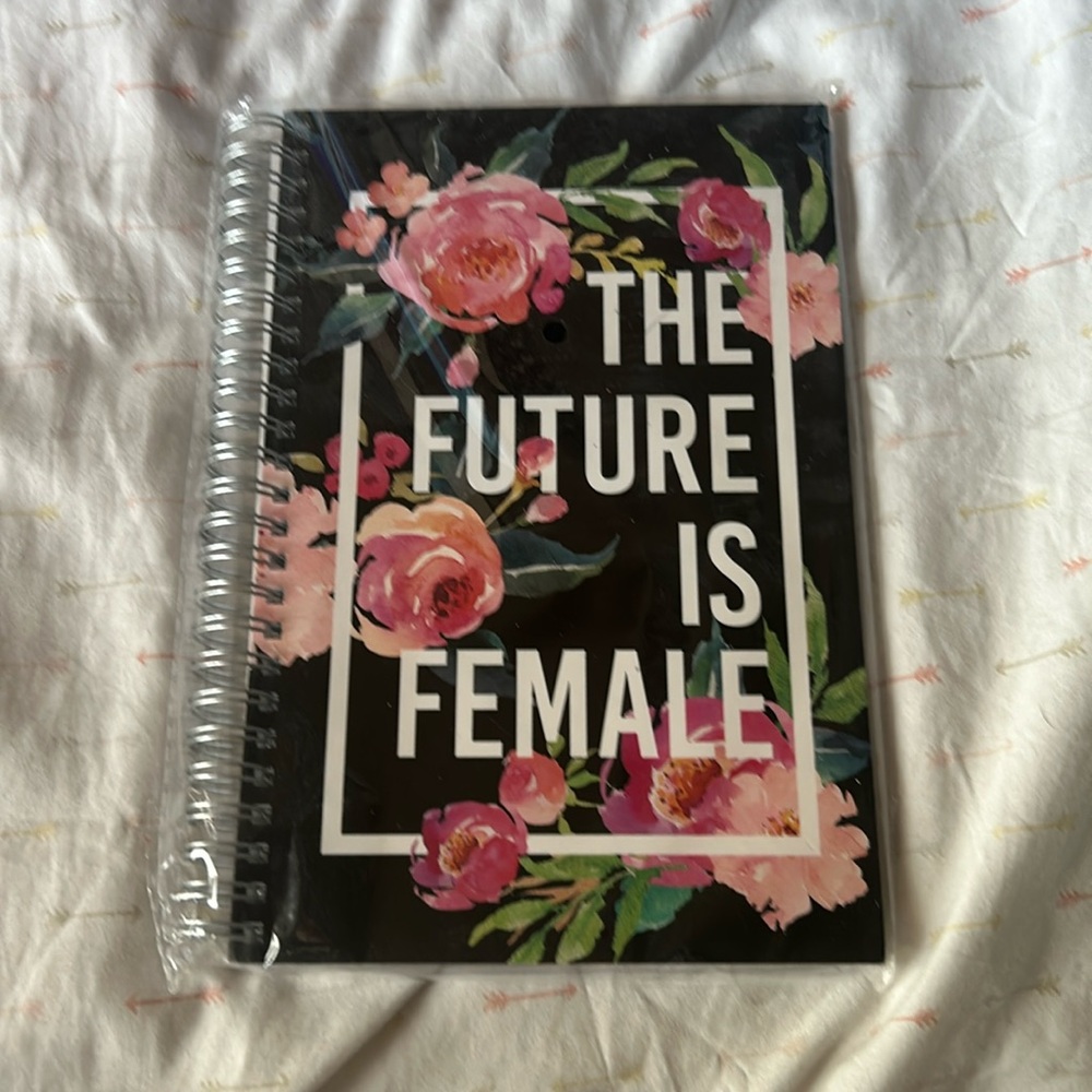 The future is Female journal notebook :)